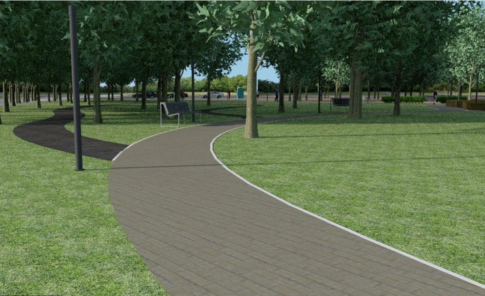 Piliuonos gatvės parkas (Piliuonos g.) - Park - visualization