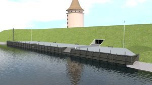 Prieplauka tarp Friedricho ir Karlo bastionų visuaalne