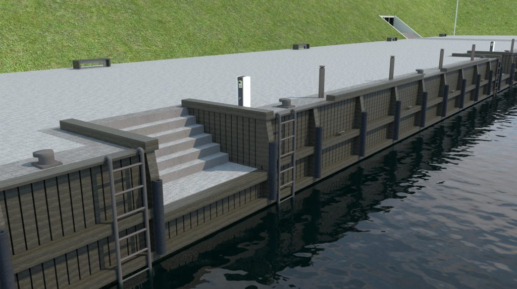 Prieplauka tarp Friedricho ir Karlo bastionų (Priešpilio g. 2) - Waterside - visualization