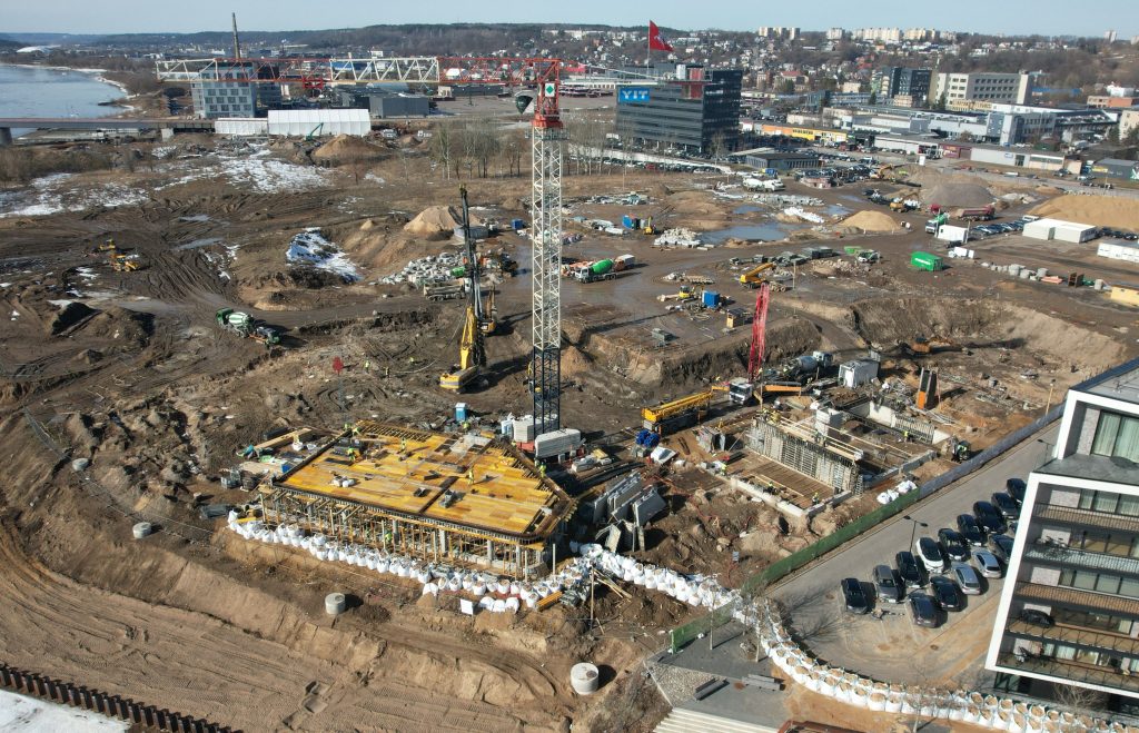 Piliamiestis (Spindulys) (Brastos g. 20) - Multi apartment - construction photos