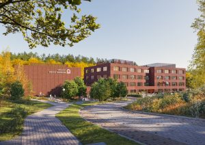 Saulės privati gimnazija Justiniškių g. 89 vizualizācija