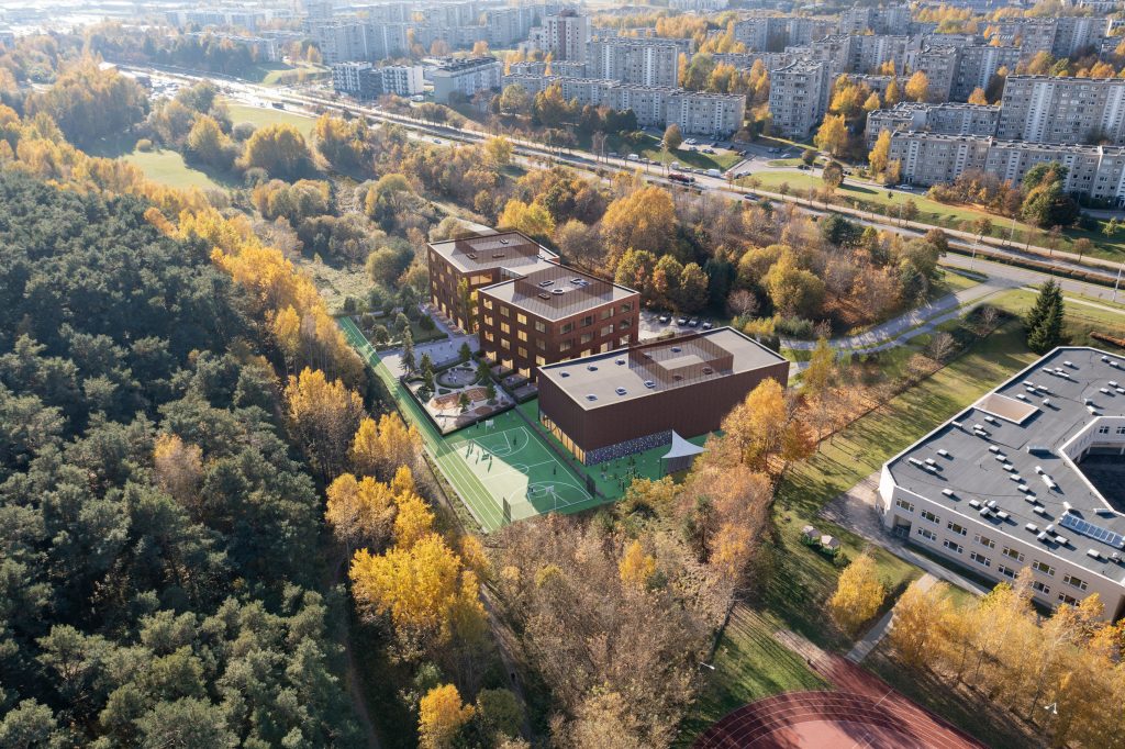 Saulės privati gimnazija Justiniškių g. 89 (Justiniškių g. 89) - Primary and secondary education - visualization