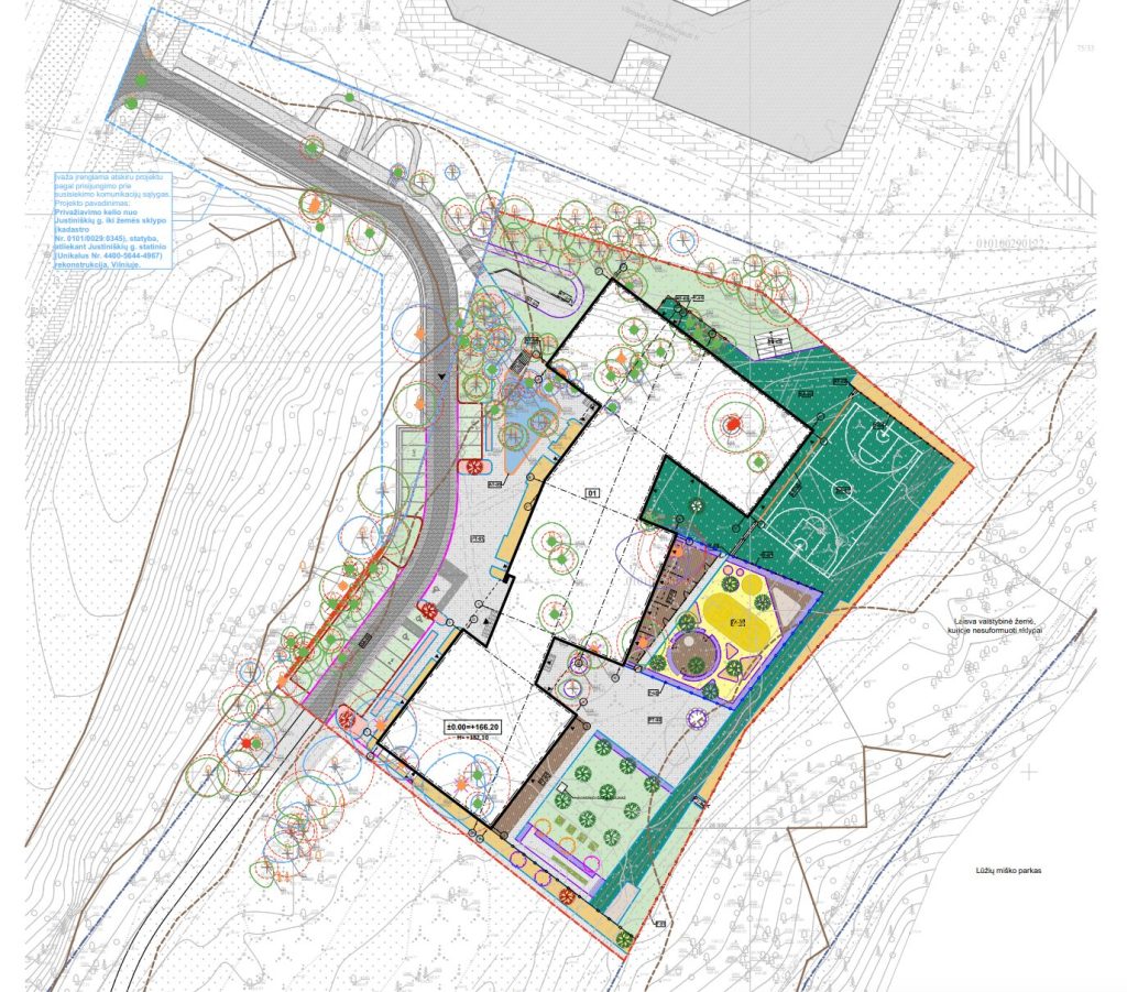 Saulės privati gimnazija Justiniškių g. 89 (Justiniškių g. 89) - Primary and secondary education - visualization