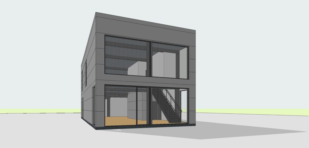 Senasis Ukmergės kel. 56 (Senasis Ukmergės kel. 56) - Shopping center - visualization