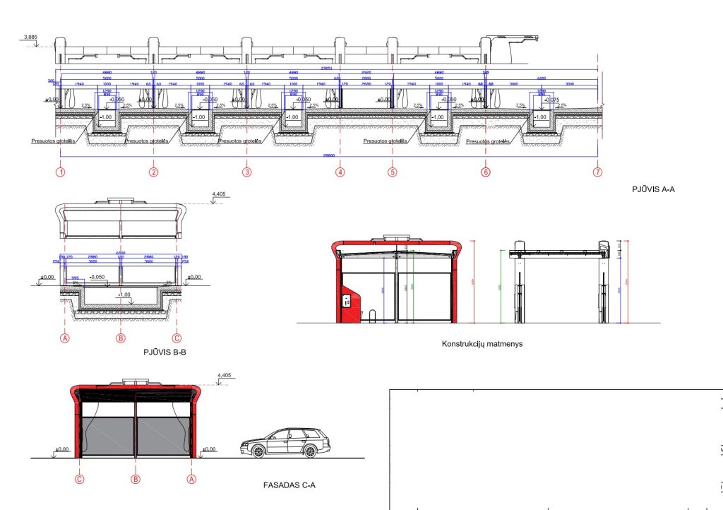 Skulas Ušos g. 1 (Ušos g. 1) - Car wash - visualization