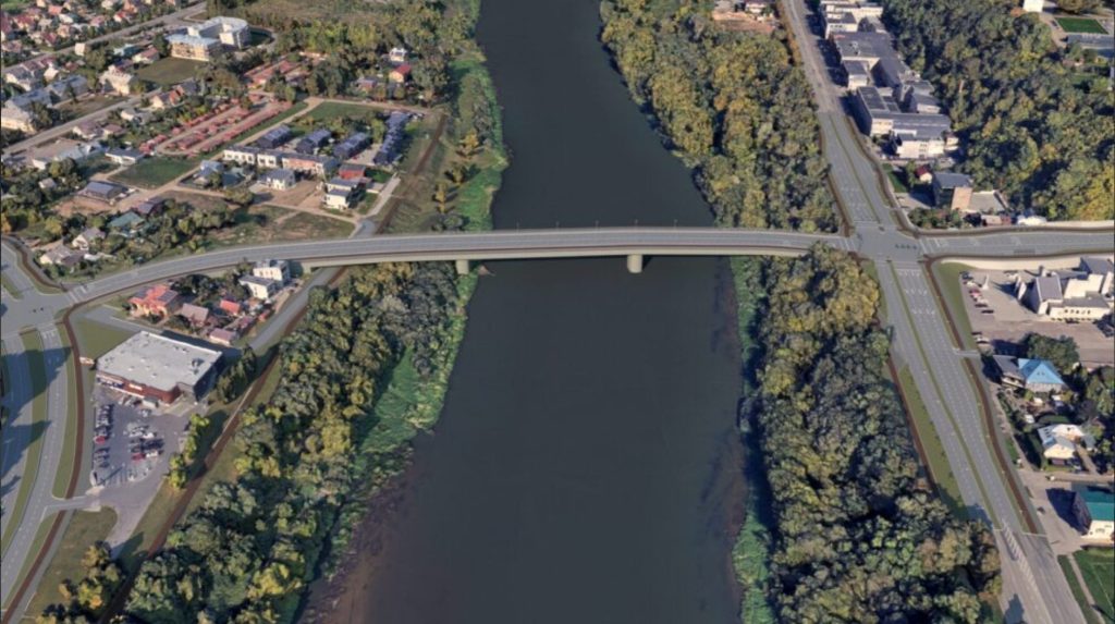 Žeimenos tiltas ( Plungės g. 29, 41, 43, Jonavos g. 244) - Bridge - visualization