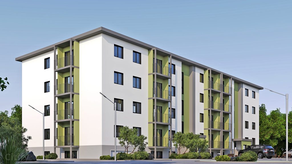 Ūbeļu nami - Ūbeļu iela 9A (Ūbeļu iela 9A) - Multi apartment - visualization