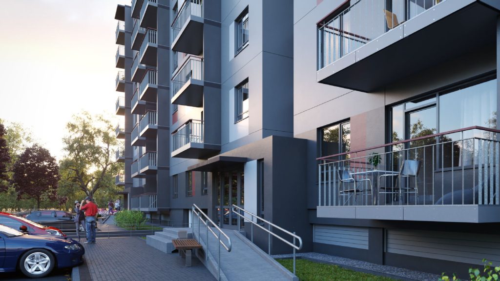 Green City 2 (Upeņu iela 21) - Multi apartment - visualization