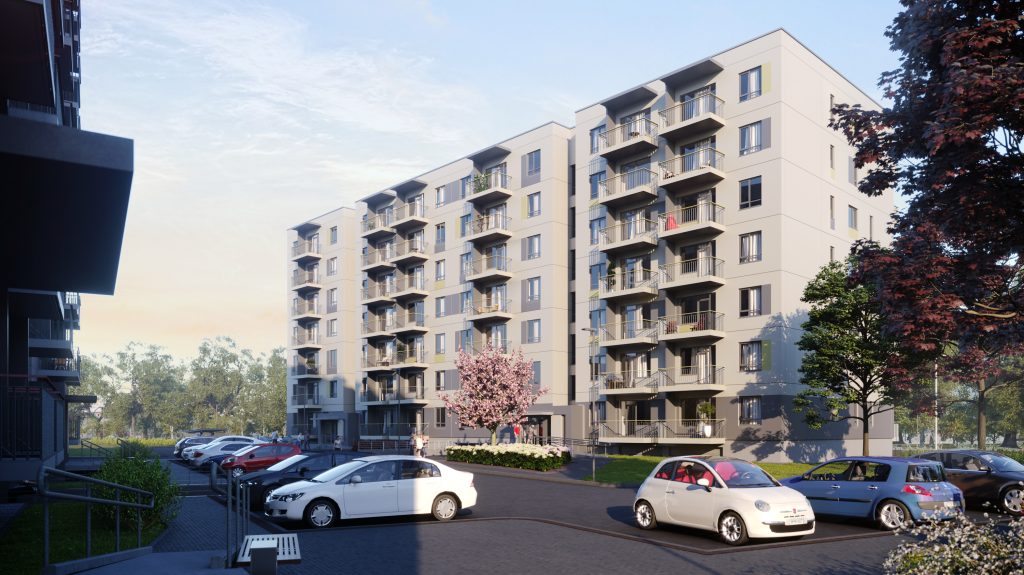 Green City 2 (Upeņu iela 21) - Multi apartment - visualization