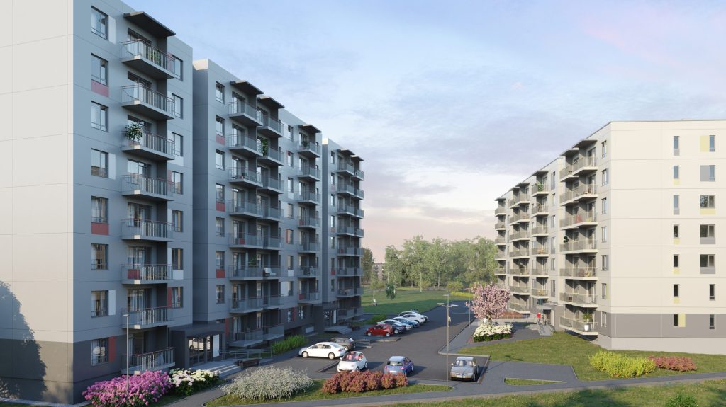 Green City 2 (Upeņu iela 21) - Multi apartment - visualization