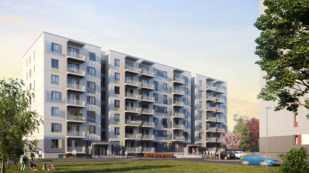 Green City 2 (Upeņu iela 21) - Multi apartment - visualization