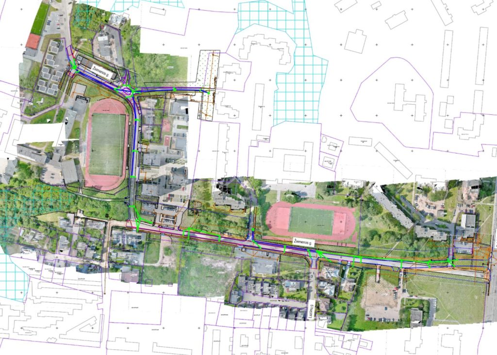 Žeimenos g. rekonstravimas ir statybos (Žeimenos g.) - Street - visualization