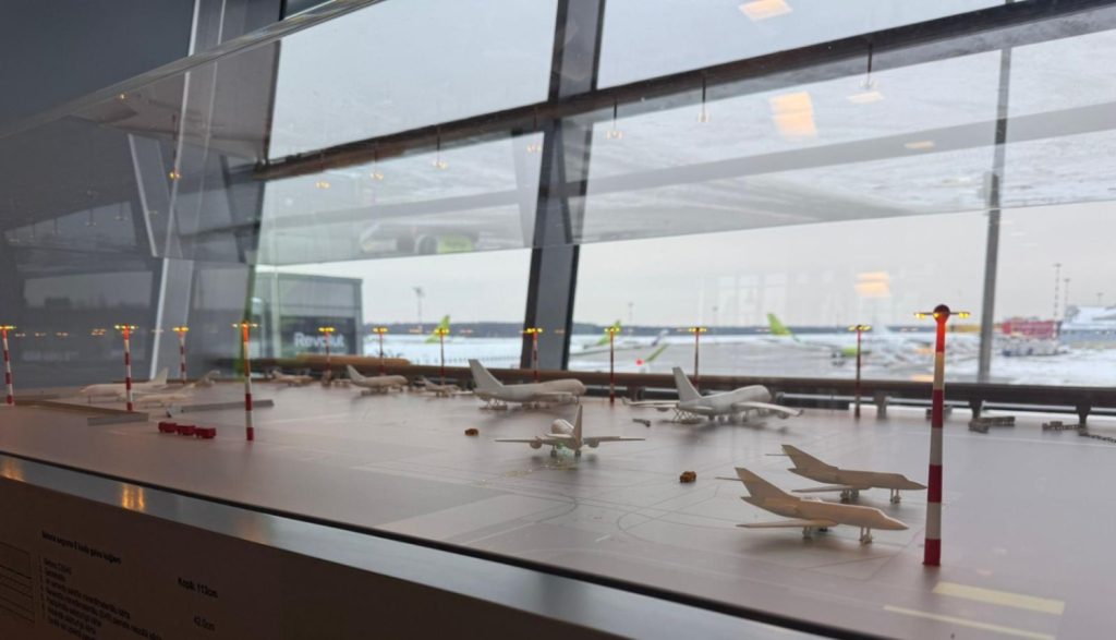 Rīgas lidostas 4. perona pārbūve (Ziemeļu iela 20) - Service terminal - visualization