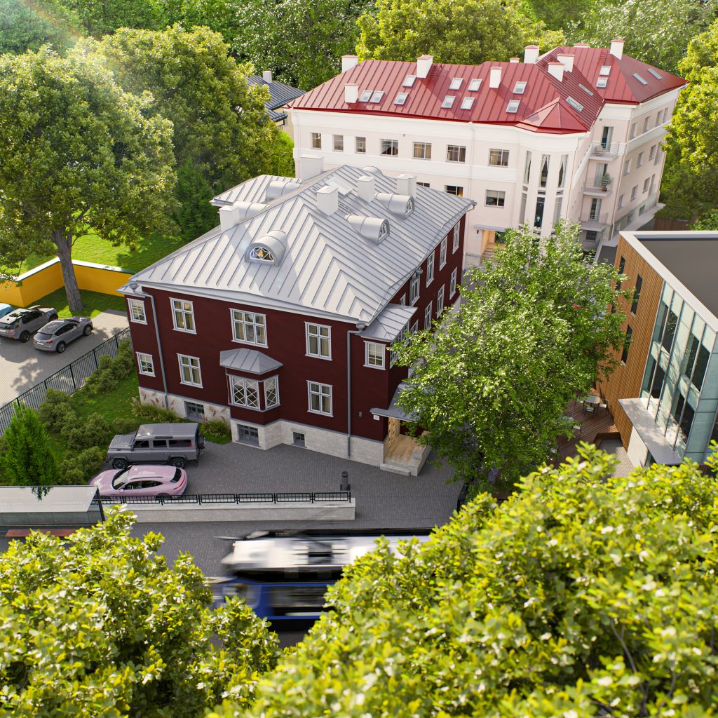 Luigetiigi majad (A. Weizenbergi 20, 20/1) - Daugiabutis - vizualizacija