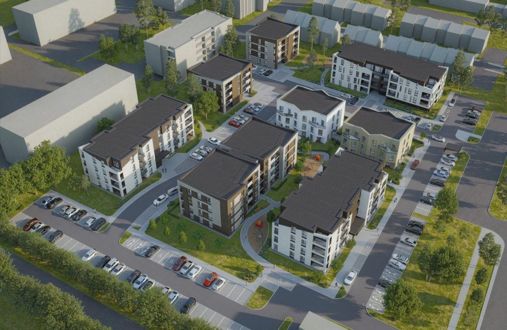 Bangų g. 25 (Bangų g. 25) - Korterelamu - visuaalne