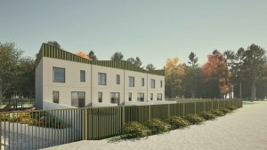 Biķernieku iela b/n vizualizacija