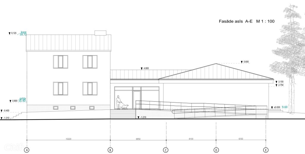 KAVET veterinārās klīnikas pārbūve (Brīvības gatve 347) - Pet health center - visualization