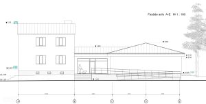 KAVET veterinārās klīnikas pārbūve vizualizacija