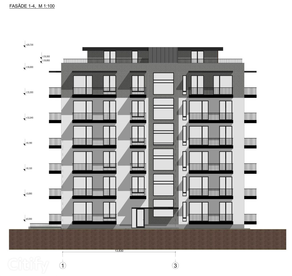 Celtnieku iela 2 (Celtnieku iela 2) - Multi apartment - visualization