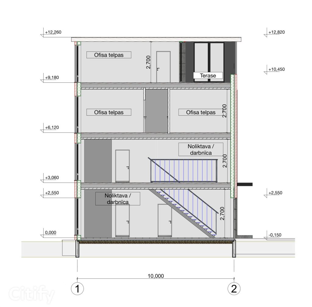 Celtnieku iela 8 - Biroja ēka (Celtnieku iela 8) - Office center - visualization