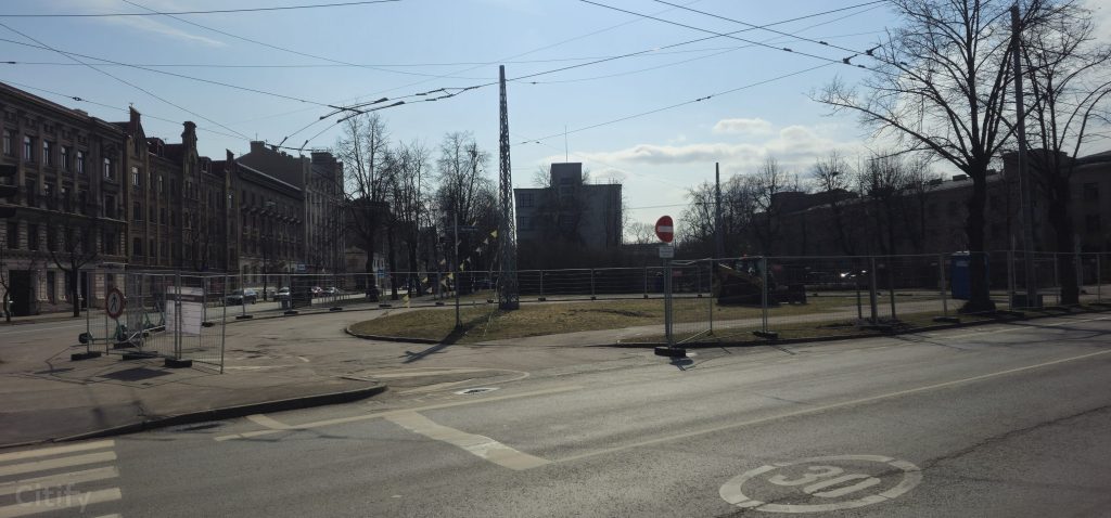 Grīziņkalna tirgus laukums (Jāņa Asara iela) - Väljak - ehituse fotod