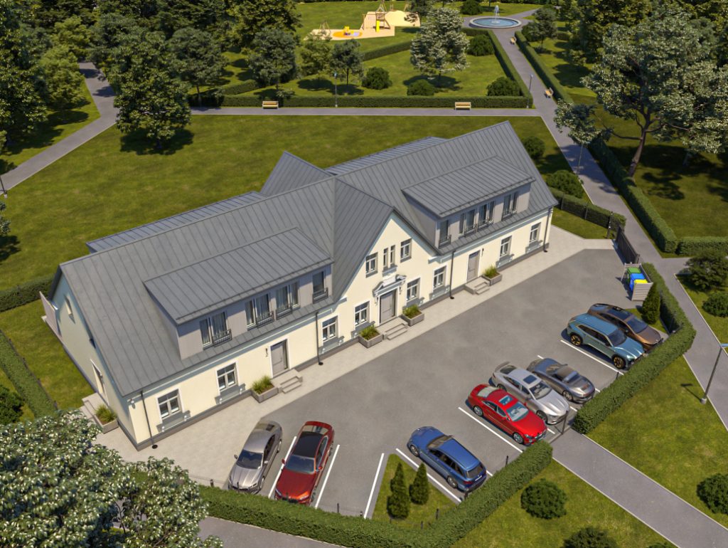 Wittensteini Residentsid (Lembitu pst 5) - Row housing - visualization