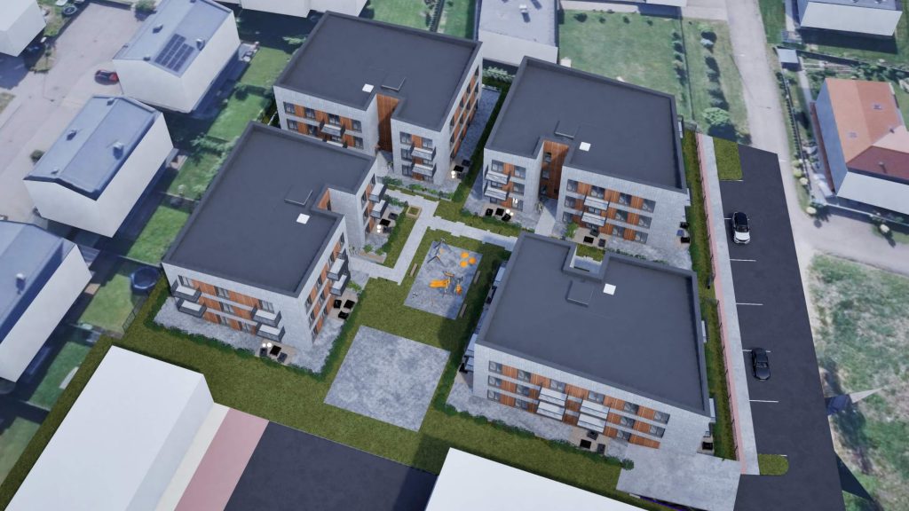 Gurių g. 129 daugiabučiai (Gurių g. 129) - Korterelamu - visuaalne