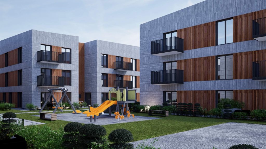 Gurių g. 129 daugiabučiai (Gurių g. 129) - Korterelamu - visuaalne