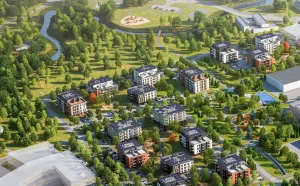 Jõekääru (Vesipapi 2, 6 / Sinikaela 2, 8 / Jõepargi 5, 9, 13, 15, 17) (Vesipapi 2, 6 / Sinikaela 2, 8 / Jõepargi 5, 9, 13, 15, 17) - Multi apartment