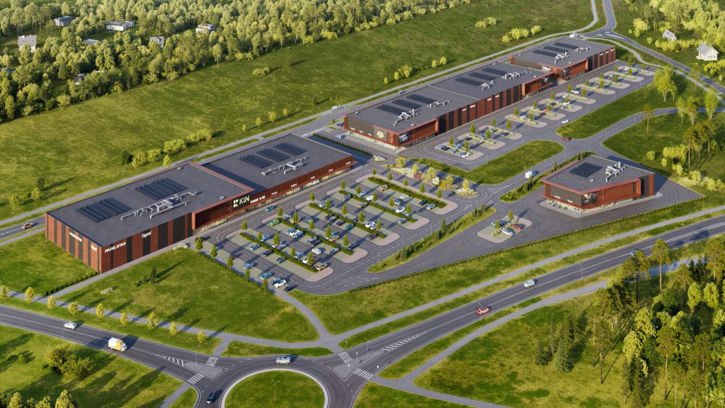 Koru Ärikeskus (Koru) - Non-food store, Other commercial, Sports arena, Warehouse / Distribution center - visualization