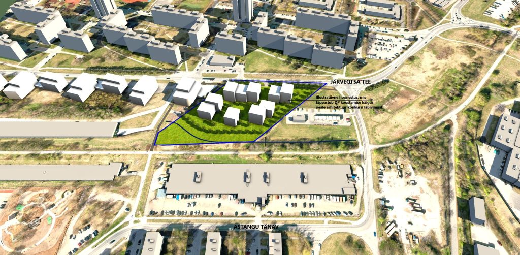 Järveotsa tee 16c (Järveotsa tee 16c) - Daugiabutis, Kita komercija - vizualizacija