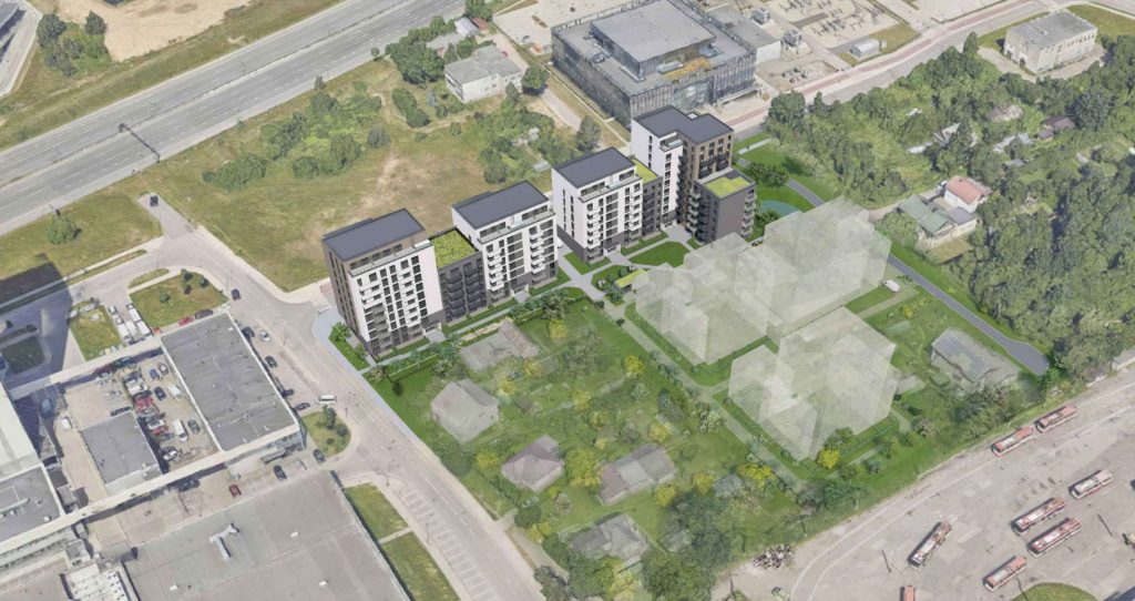 Karlo Gustavo Emilio Manerheimo g. 1 (Karlo Gustavo Emilio Manerheimo g. 1) - Daugiabutis - vizualizacija