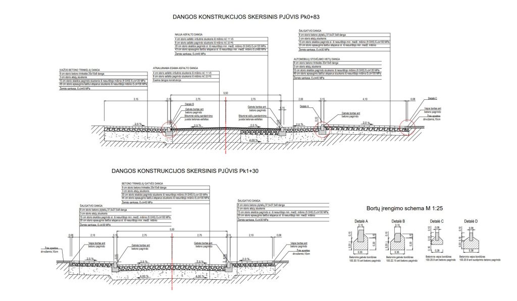 Kernavės g. atkarpa nuo Linkmenų g. iki Kernavės g. 72 (Kernavės g.) - Tänav - visuaalne