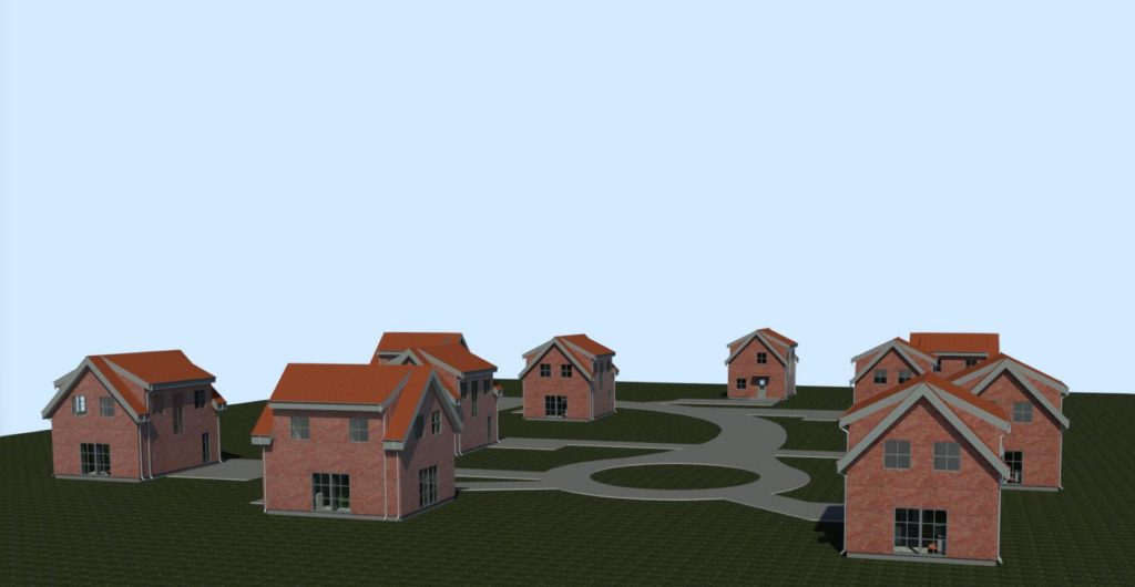 Mokyklos g. 1 (Mokyklos g. 1) - Private house community - visualization