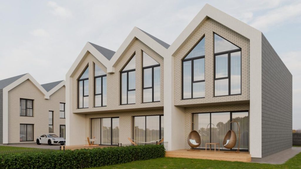 Monciškės g. 2 (Monciškės g. 2) - Row housing - visualization