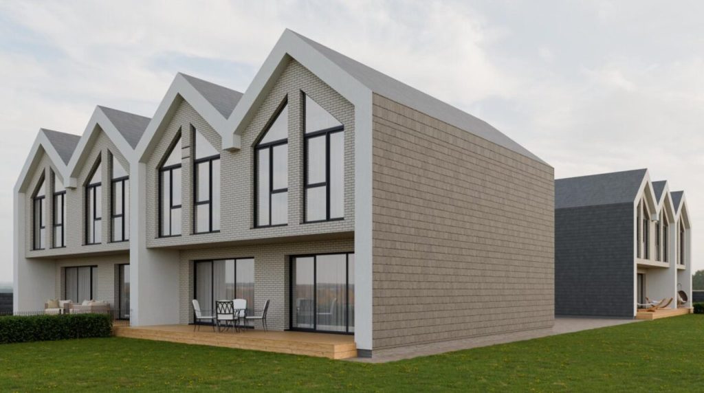 Monciškės g. 2 (Monciškės g. 2) - Row housing - visualization