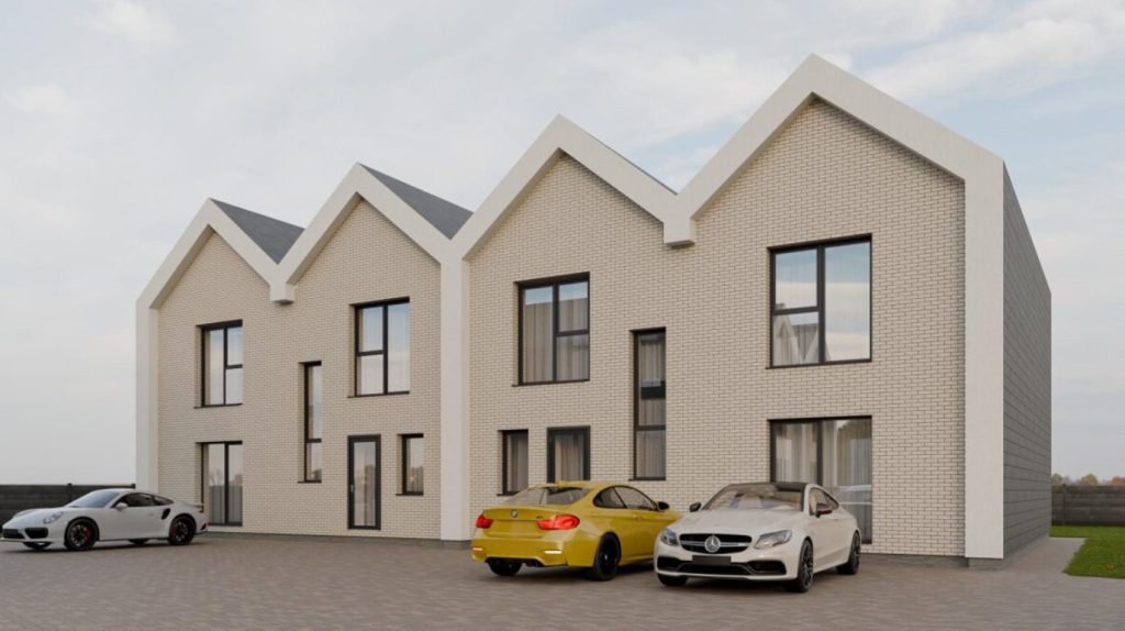 Monciškės g. 2 (Monciškės g. 2) - Row housing - visualization