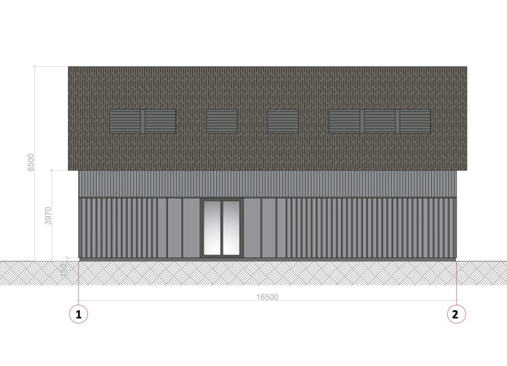 Pervalkos g. 3 (Pervalkos g. 3) - Private house community - visualization