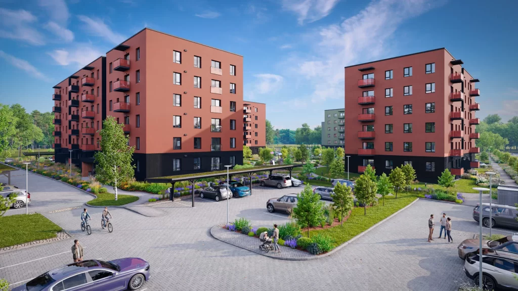 Valterciems - 2. kārta, 6. ēka - Ēvalda Valtera iela 44E (Ēvalda Valtera iela 44E) - Multi apartment - visualization