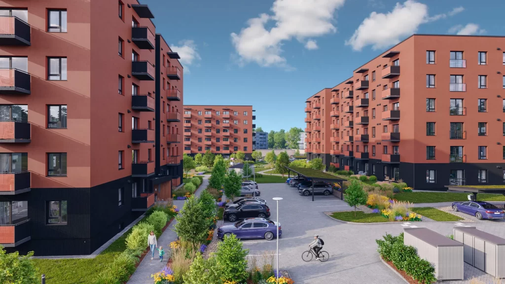Valterciems - 2. kārta, 6. ēka - Ēvalda Valtera iela 44E (Ēvalda Valtera iela 44E) - Multi apartment - visualization