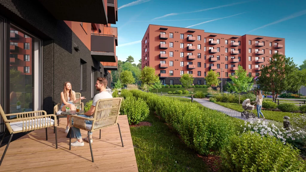 Valterciems - 2. kārta, 6. ēka - Ēvalda Valtera iela 44E (Ēvalda Valtera iela 44E) - Multi apartment - visualization