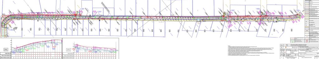 Pravažiuojamasis kelias tarp Debesų g. ir Tauro 18-osios g. (Debesų g., Tauro 18-osios g.) - Road - visualization