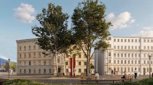 “Svešo varai spītējot” piemineklis vizualizācija