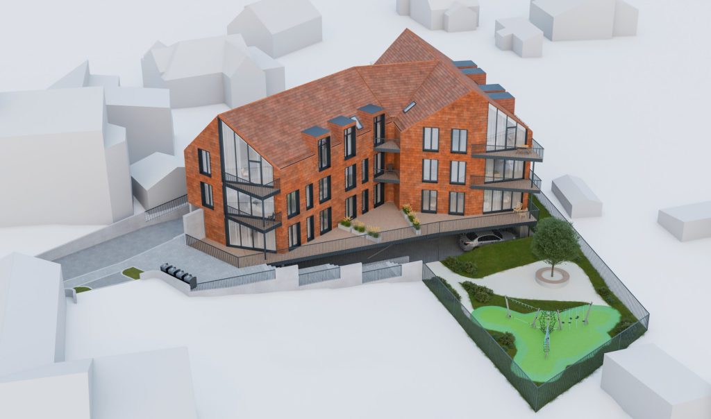 Servitutų g. 3B (Servitutų g. 3B) - Korterelamu - visuaalne