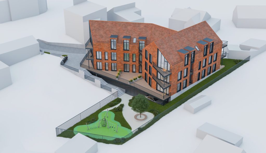 Servitutų g. 3B (Servitutų g. 3B) - Korterelamu - visuaalne