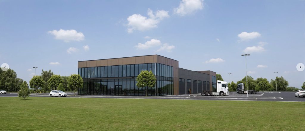 Tribalės g. 4 (Tribalės g. 4) - Autosalons / Auto apkalpošanas centrs - vizualizācija