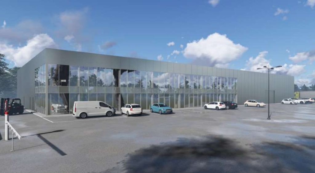 Vanaginės sodų 5-oji g. 1A (Vanaginės sodų 5-oji g. 1A) - Noliktava / Izplatīšanas centrs - vizualizācija