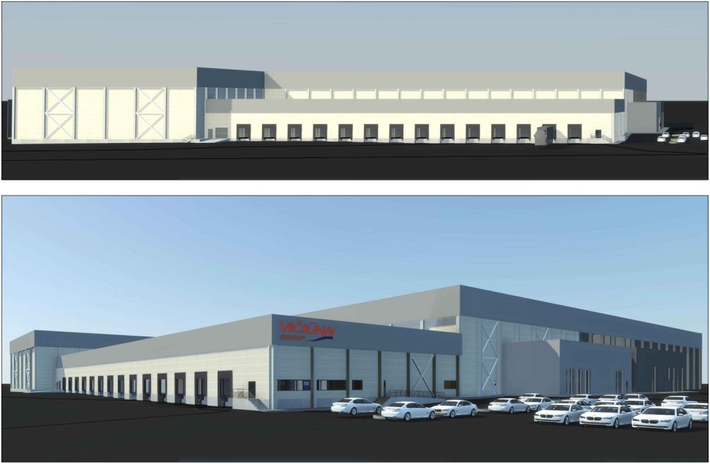 Vičiūnai Group sandėliai - šaldytuvai (Veterinarų g. 55) - Noliktava / Izplatīšanas centrs - vizualizācija