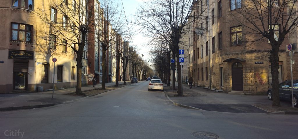 Velosipēdu ceļš Zvaigžņu ielā (Zvaigžņu ielā) - Dviračių takas - statybų nuotraukos