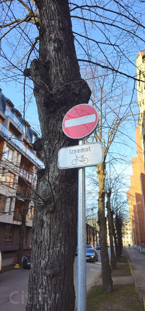 Velosipēdu ceļš Zvaigžņu ielā (Zvaigžņu ielā) - Dviračių takas - statybų nuotraukos